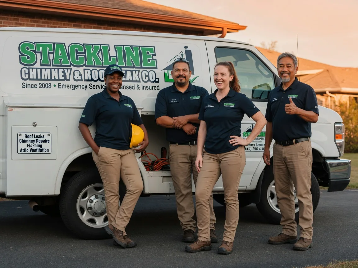 Chimney flashing repair company in Harrisburg, OR